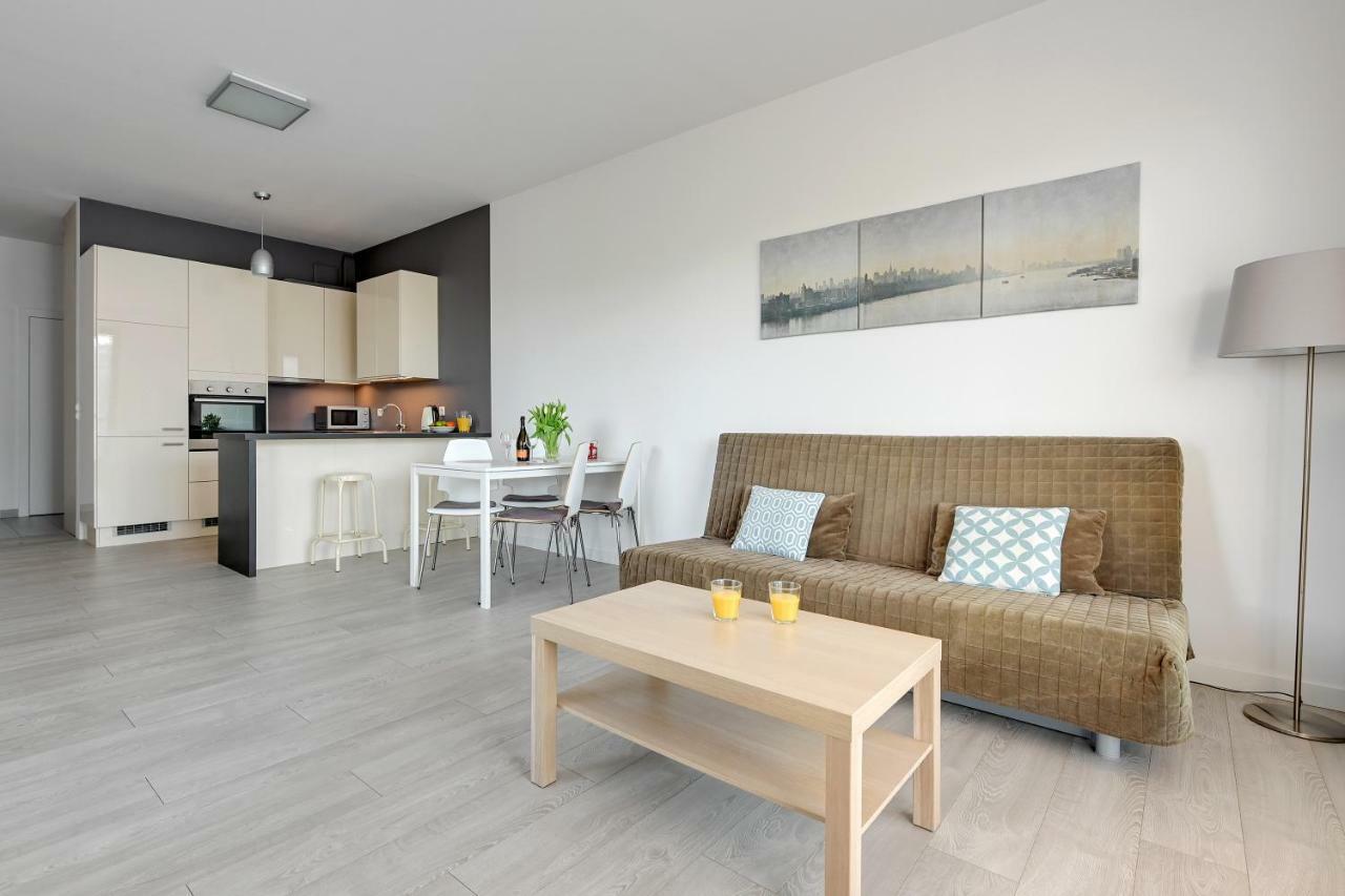 Golden Bay By Nadmorski Dwor Apartments กดัญสก์ ภายนอก รูปภาพ