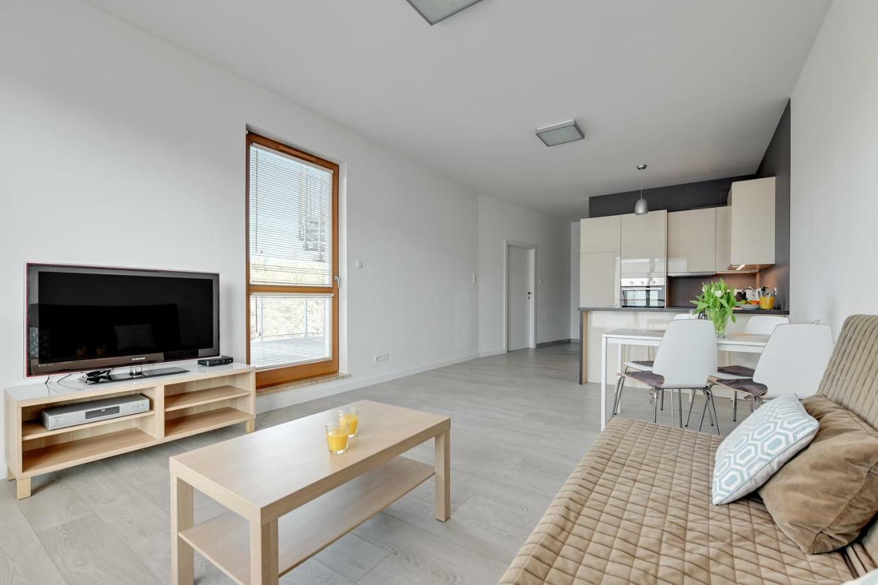 Golden Bay By Nadmorski Dwor Apartments กดัญสก์ ภายนอก รูปภาพ